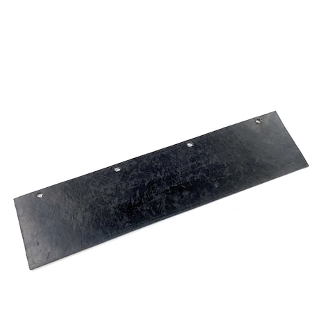 Fleet Engineers Mudflap, Top, Quarter Fender, Plain Rubber, Stainless Hardware 033-00011